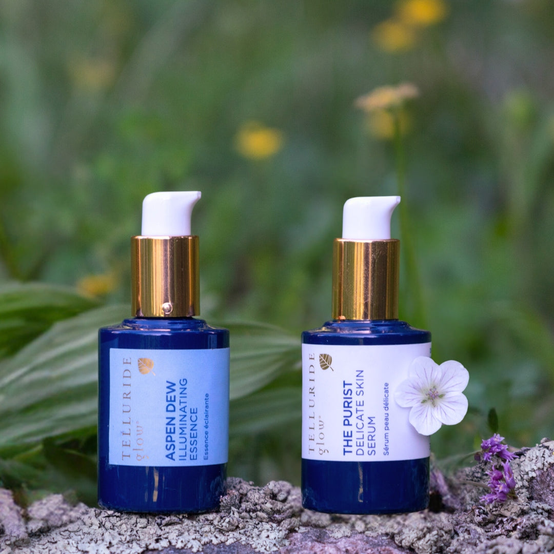 Skincare Set for Sensitive Skin – Hydrating & Soothing Serum + Essence Duo